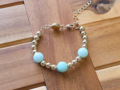 Azure Amazonite Serenade Bracelet