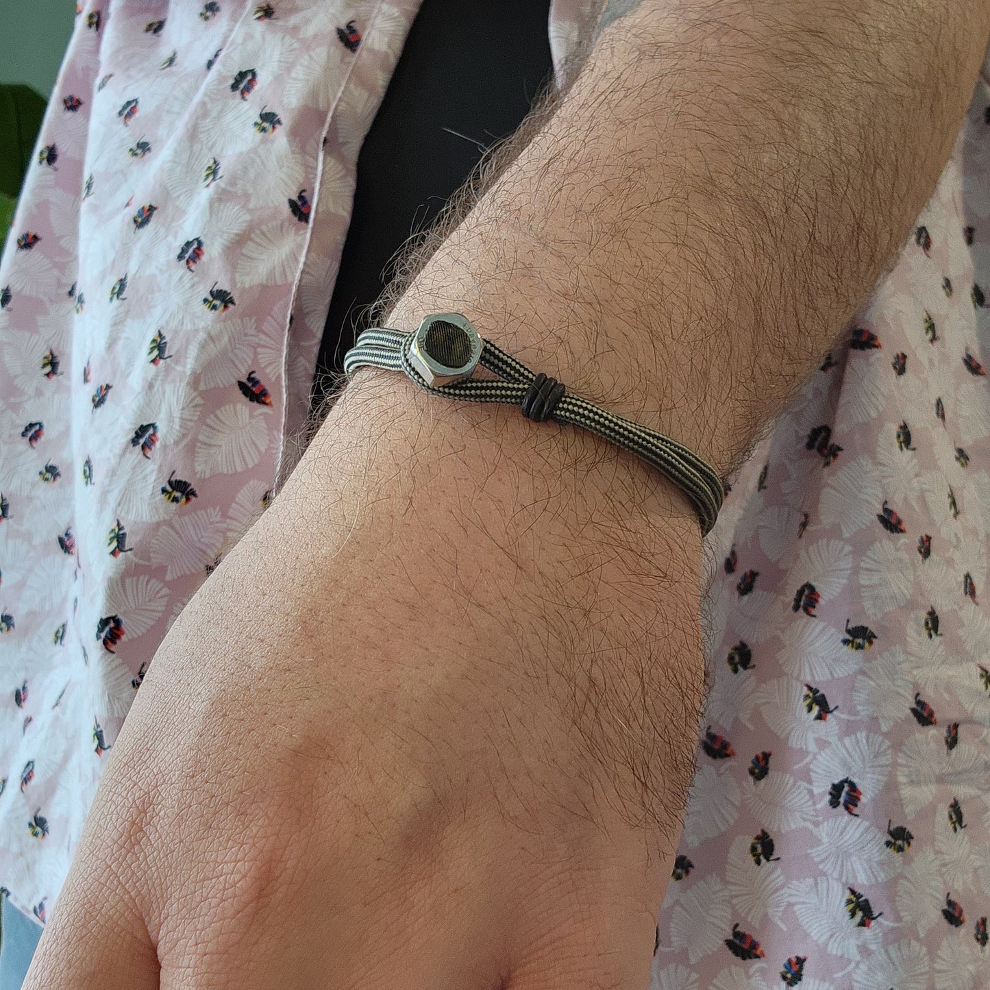 Grey Strike Paracord Bracelet