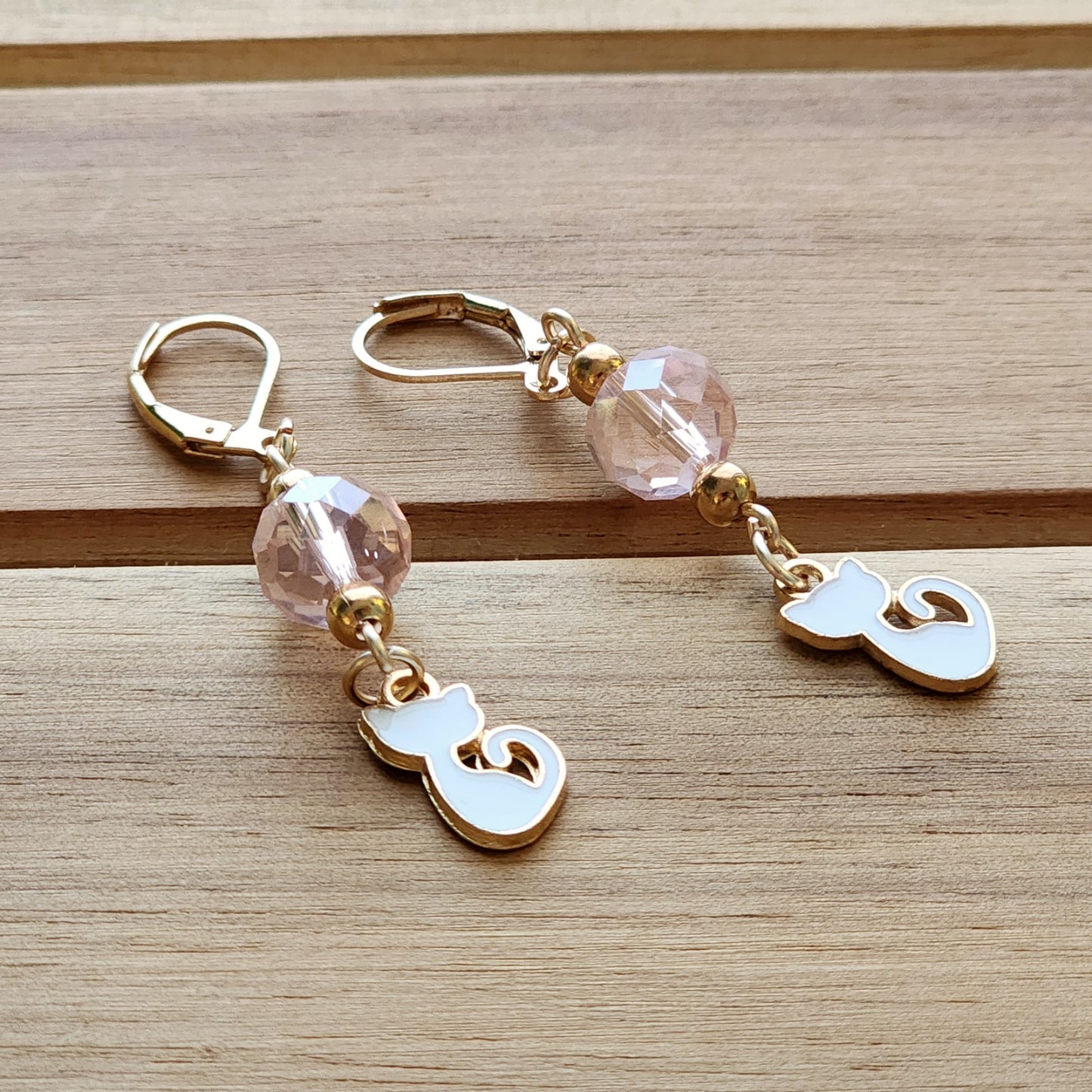 Pink Purr-sion Earrings