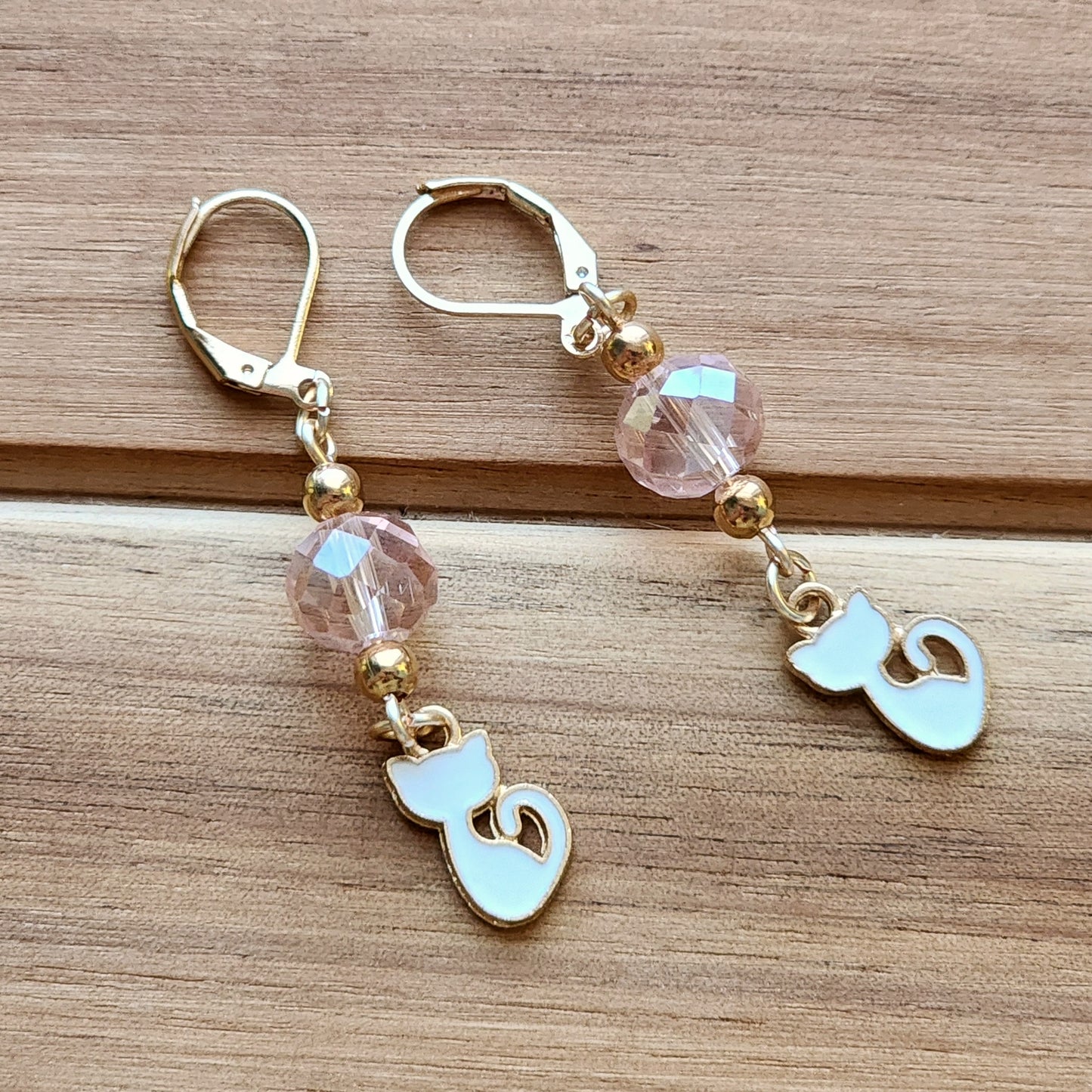 Pink Purr-sion Earrings