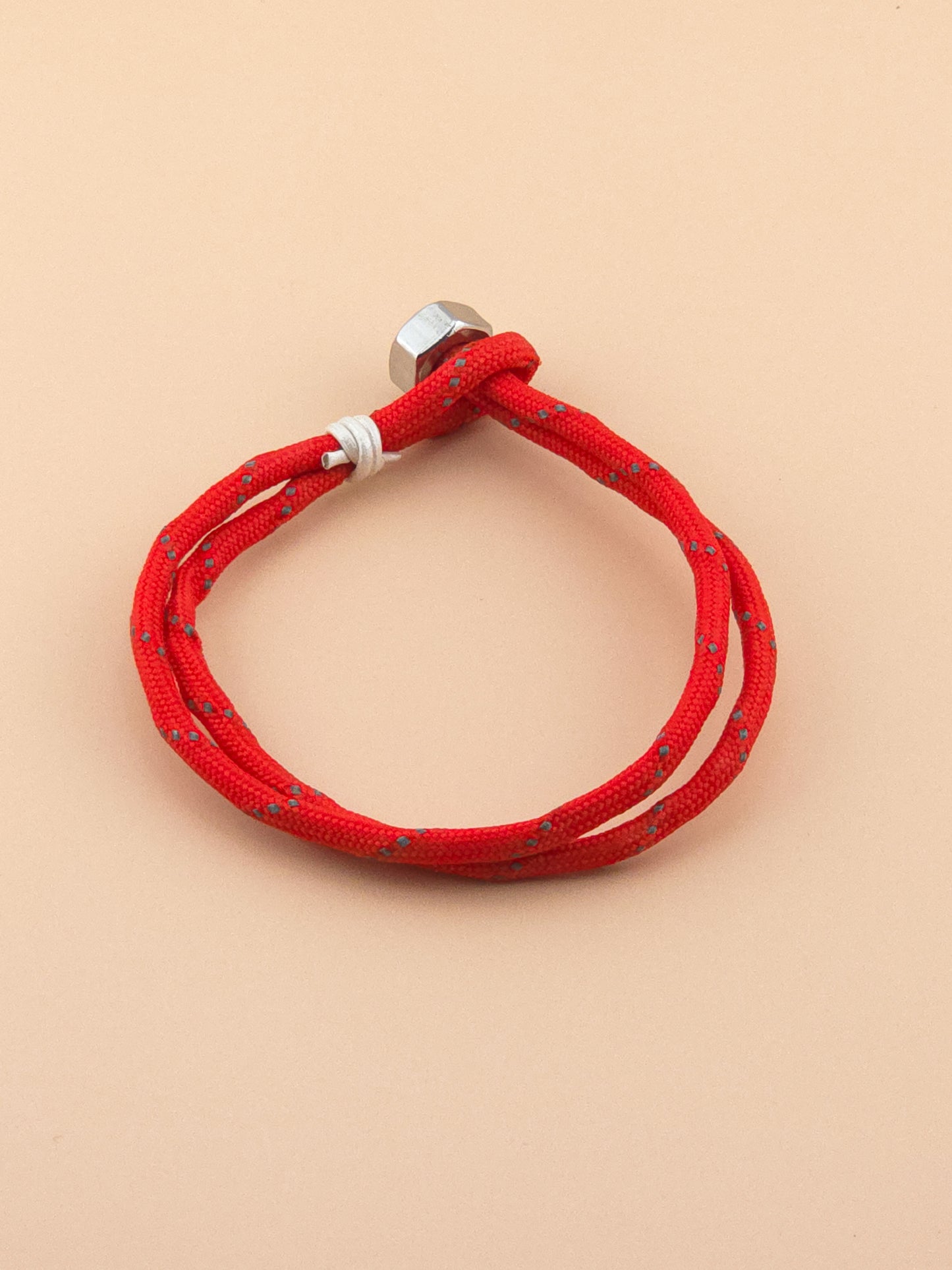 Red Reflective Paracord Bracelet