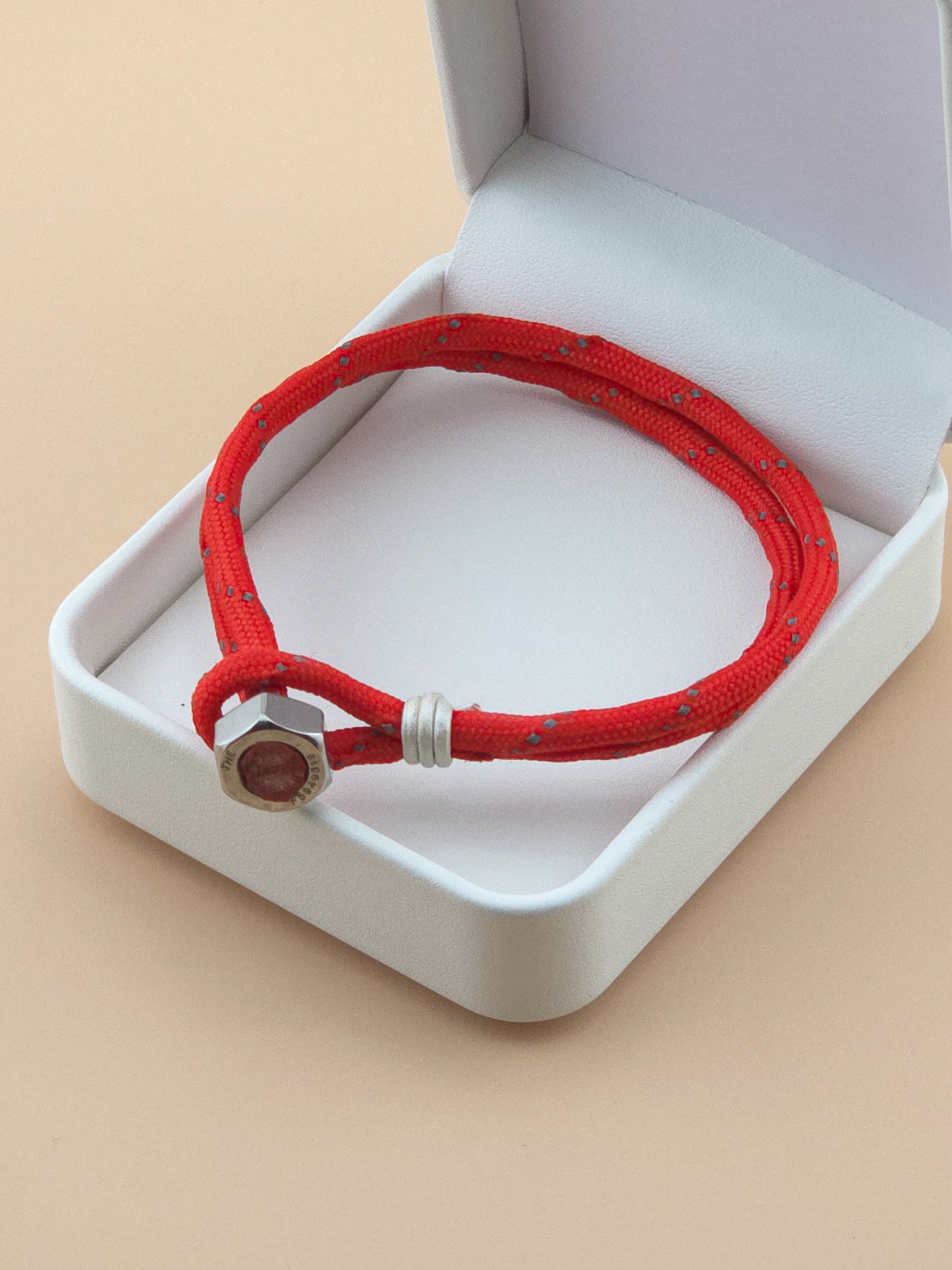 Red Reflective Paracord Bracelet