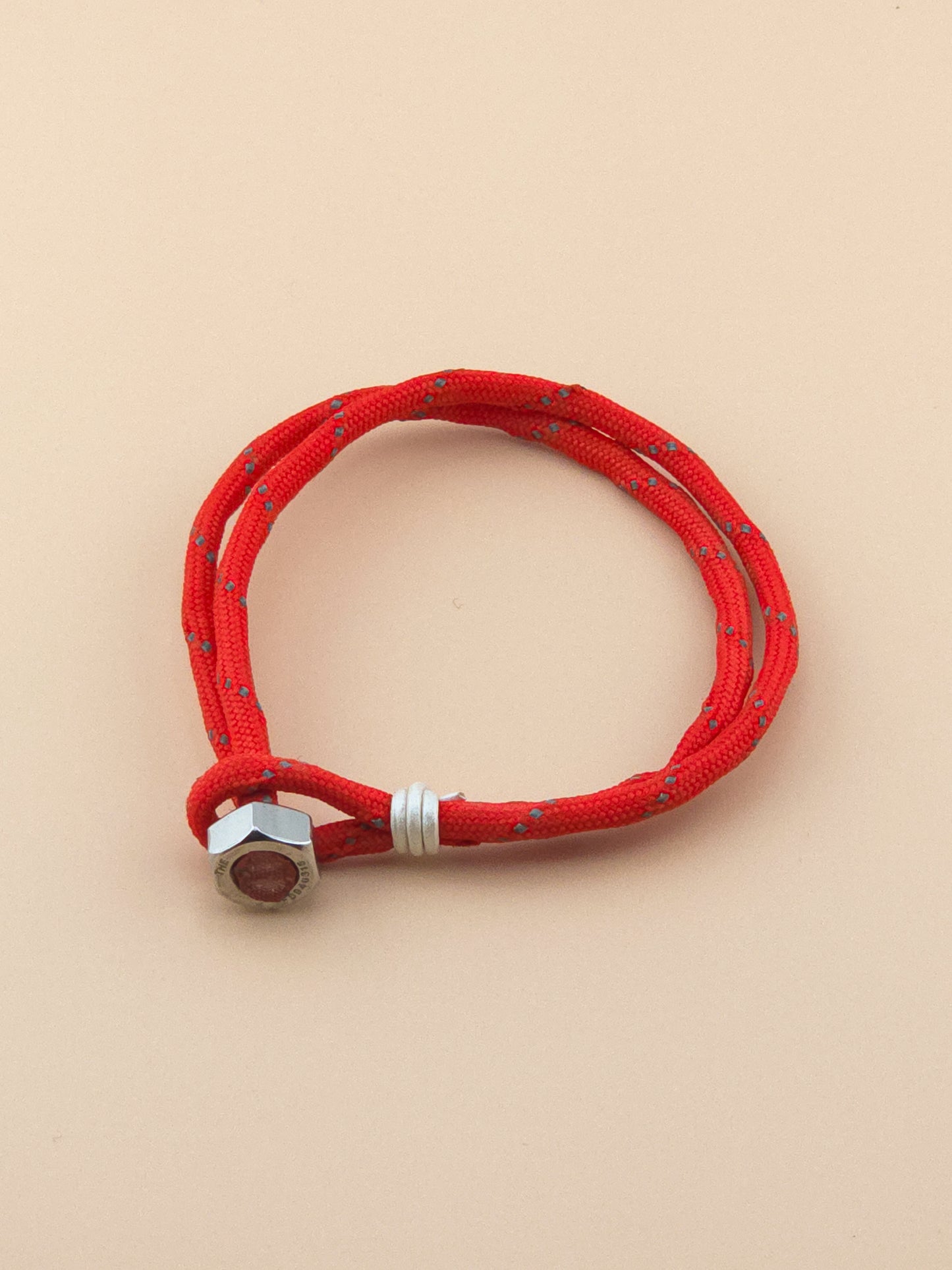 Red Reflective Paracord Bracelet