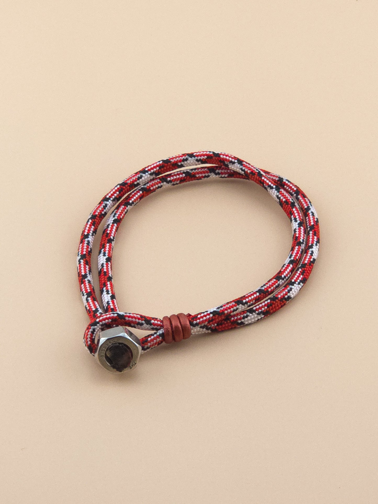 Crimson Coil Men’s Paracord Bracelet