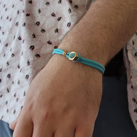 Turquoise Blue Paracord Bracelet