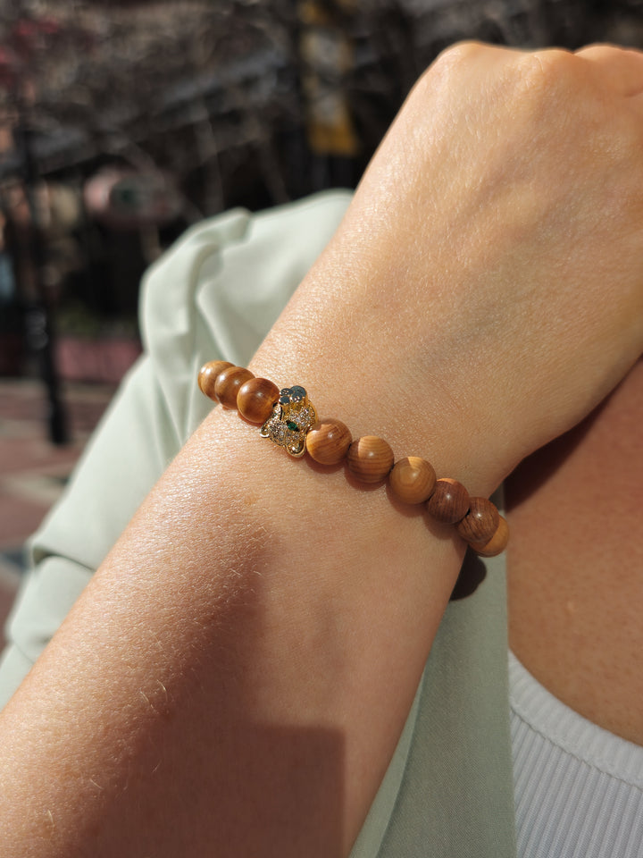 Golden Jaguar Essence Bracelet.