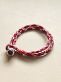 Crimson Coil Men’s Paracord Bracelet