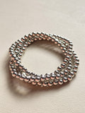 Silver Filled Beaded Stretch Bracelet (5mm)