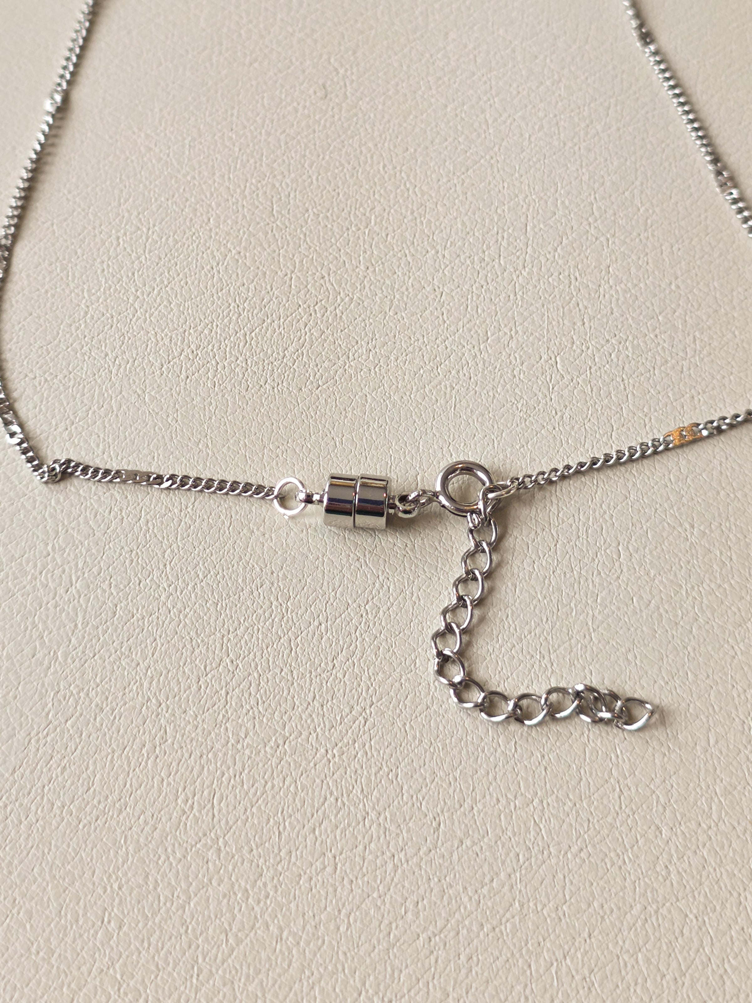 Twin Lapis Silver Pendant Necklace