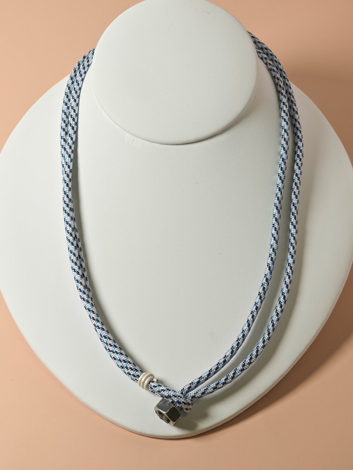 Blue Ice Paracord Necklace