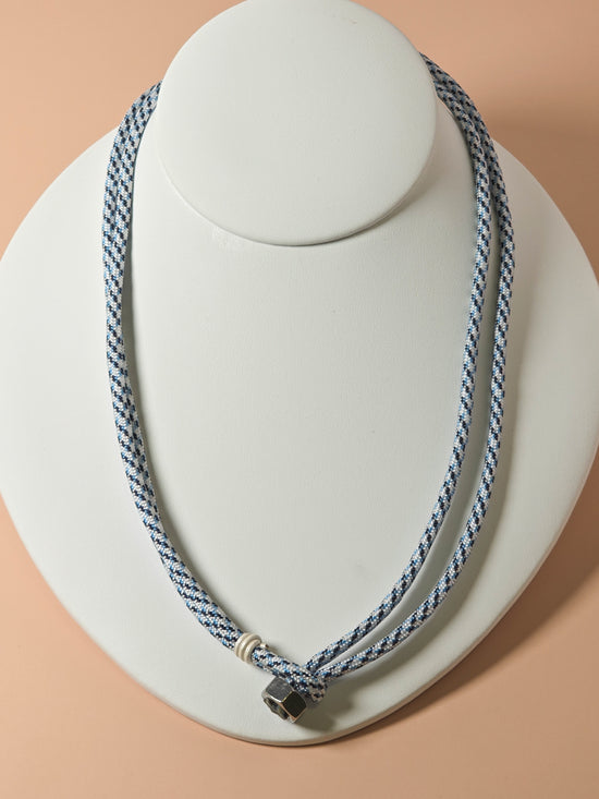 Blue Ice Paracord Necklace