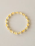 Citrine Gemstone Beaded Bracelet