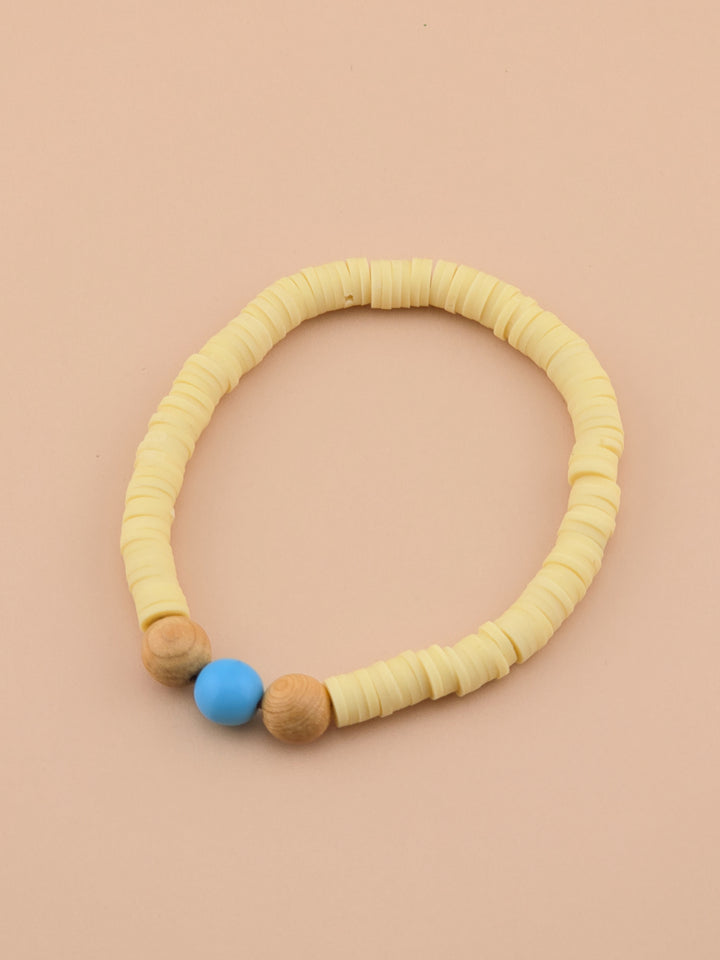 Dustlight Bracelet - Yew Wood, Druk Glass