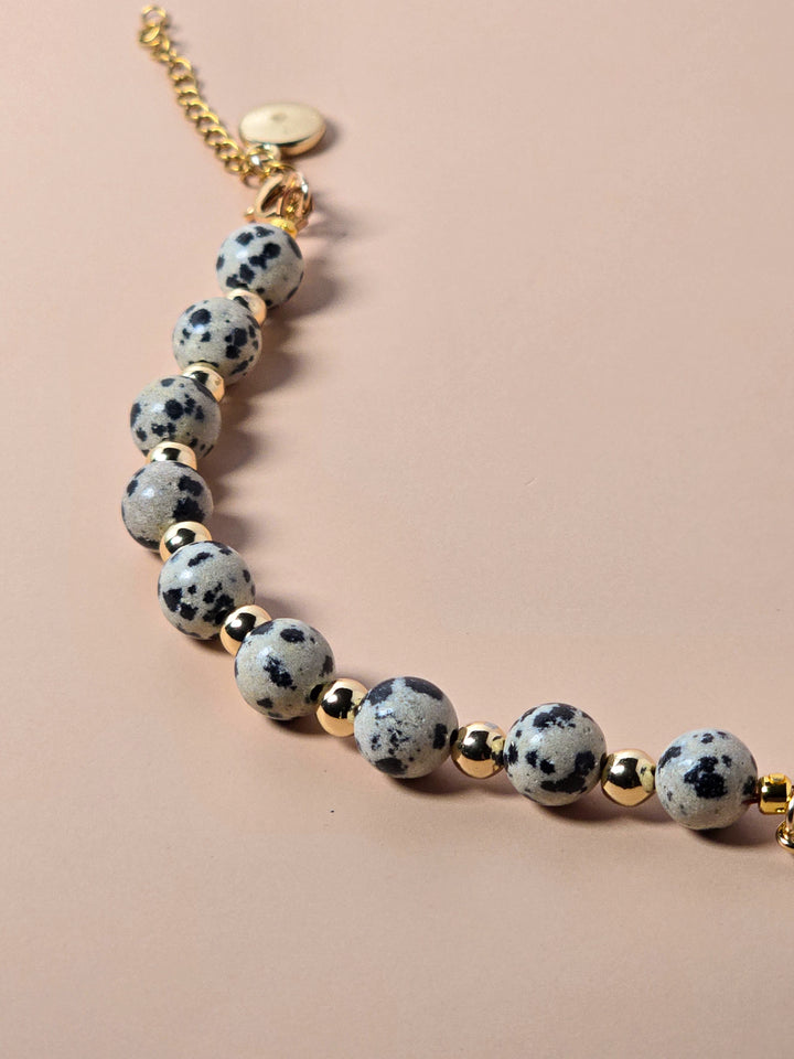 Dalmatian Jasper Bracelet