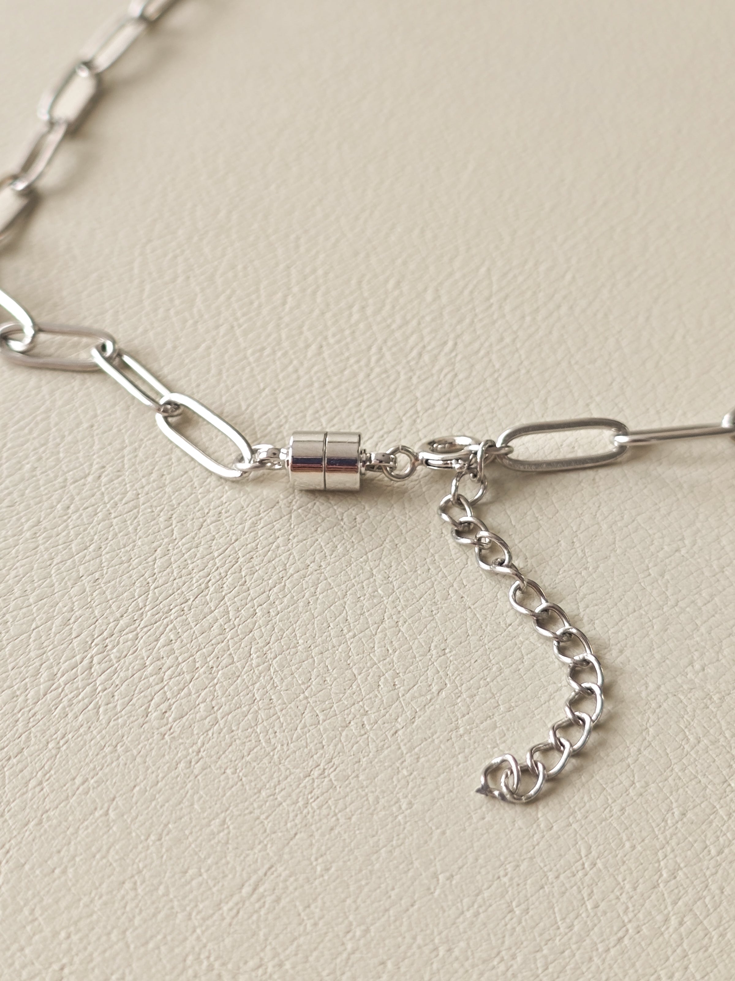 Freshwater Pearl & Silver Statement Necklace