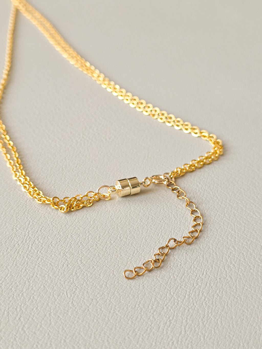 Gold Dual-Layered Celestial Charm Necklace