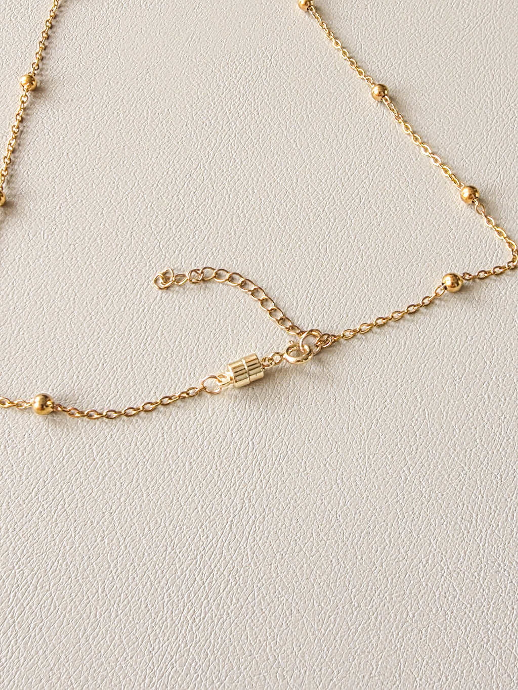 Gold Satellite Chain Necklace