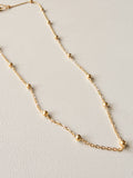 Gold Satellite Chain Necklace