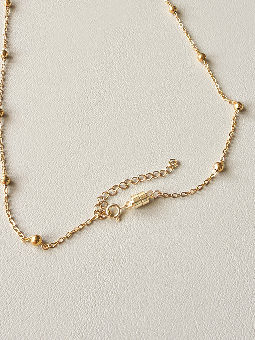 Gold Satellite Chain Necklace