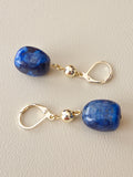 Lapis Lazuli Drop Earrings
