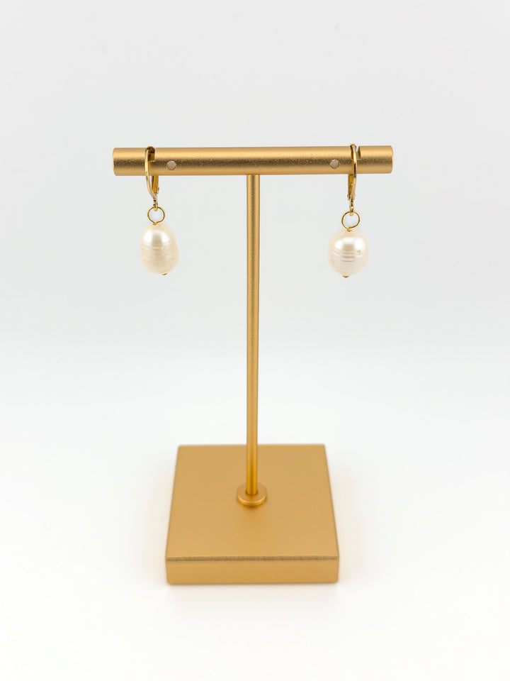 Baroque Pearl Drop Earrings