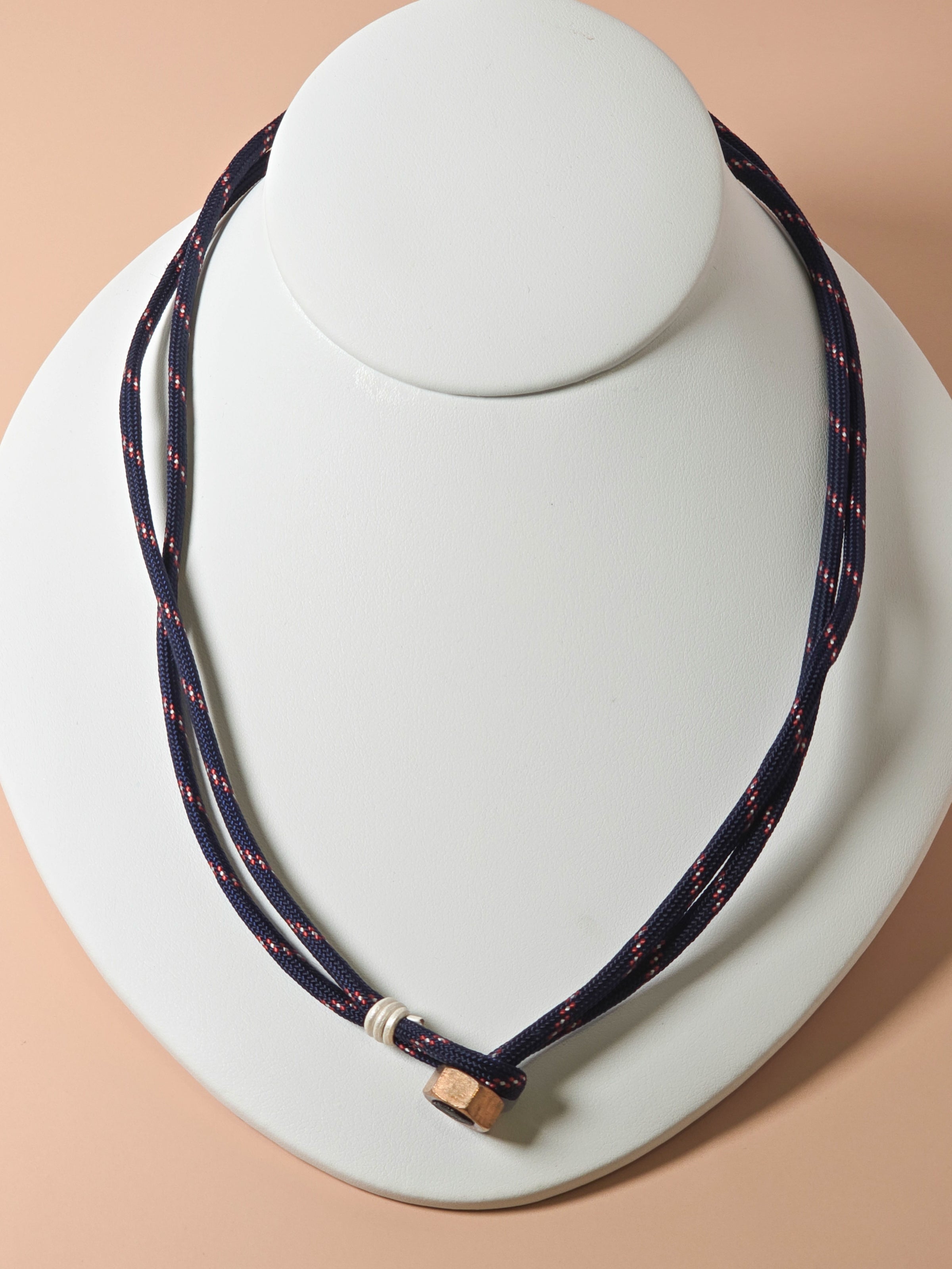 Silicon Bronze Nautical Nonsense Paracord Necklace