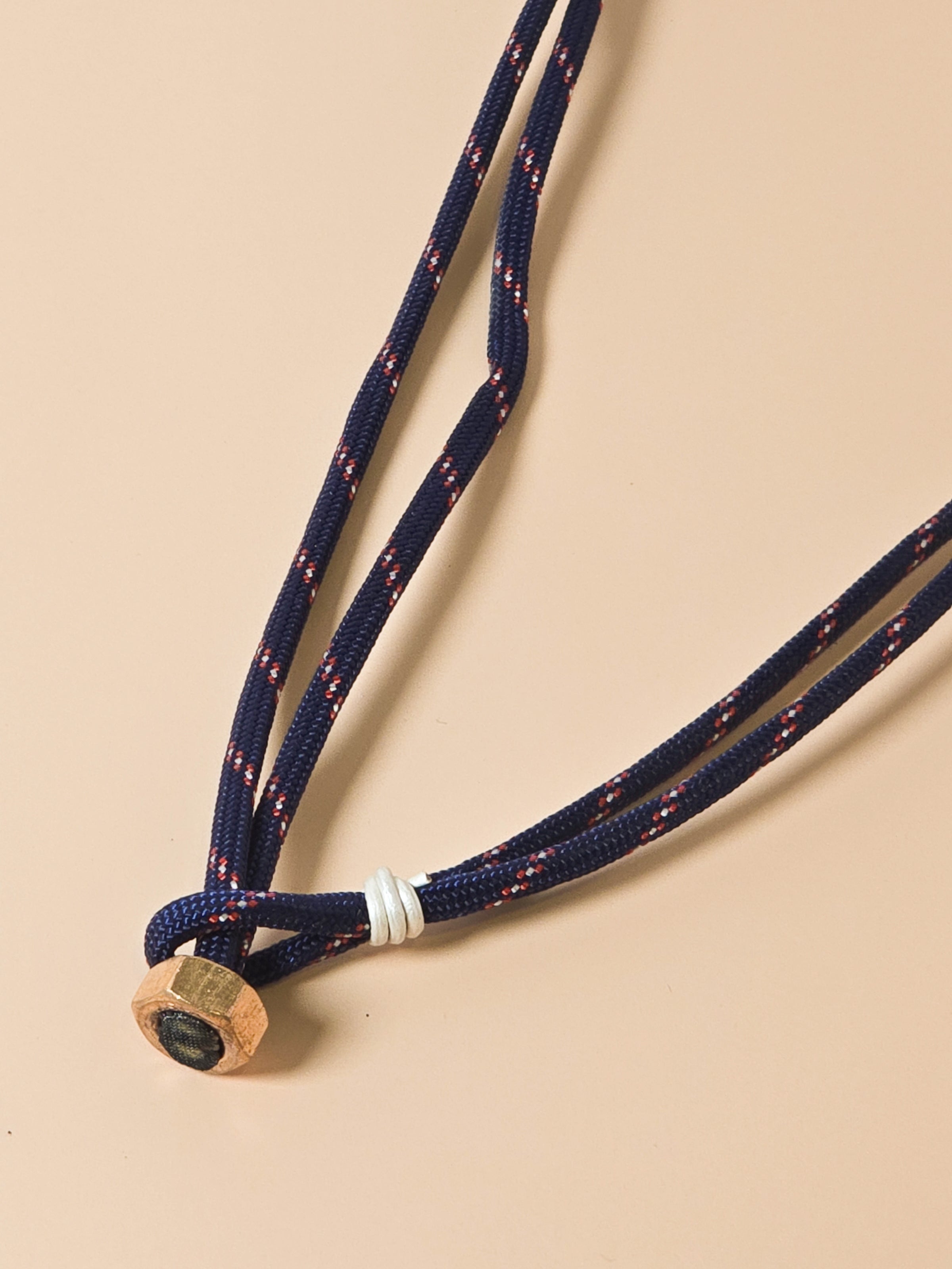 Silicon Bronze Nautical Nonsense Paracord Necklace
