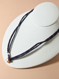 Silicon Bronze Nautical Nonsense Paracord Necklace
