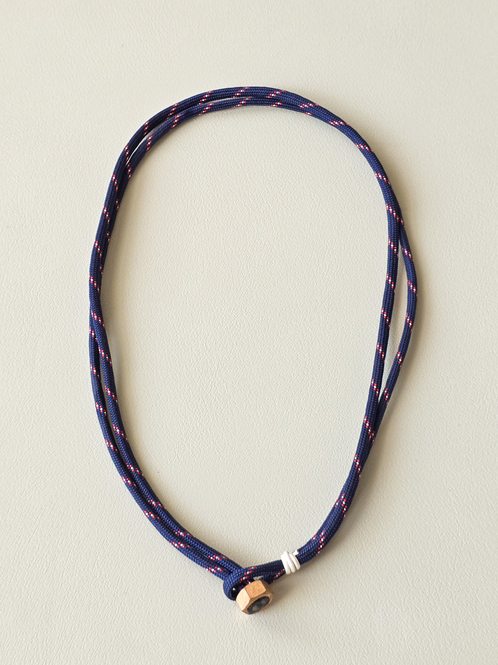 Silicon Bronze Nautical Nonsense Paracord Necklace