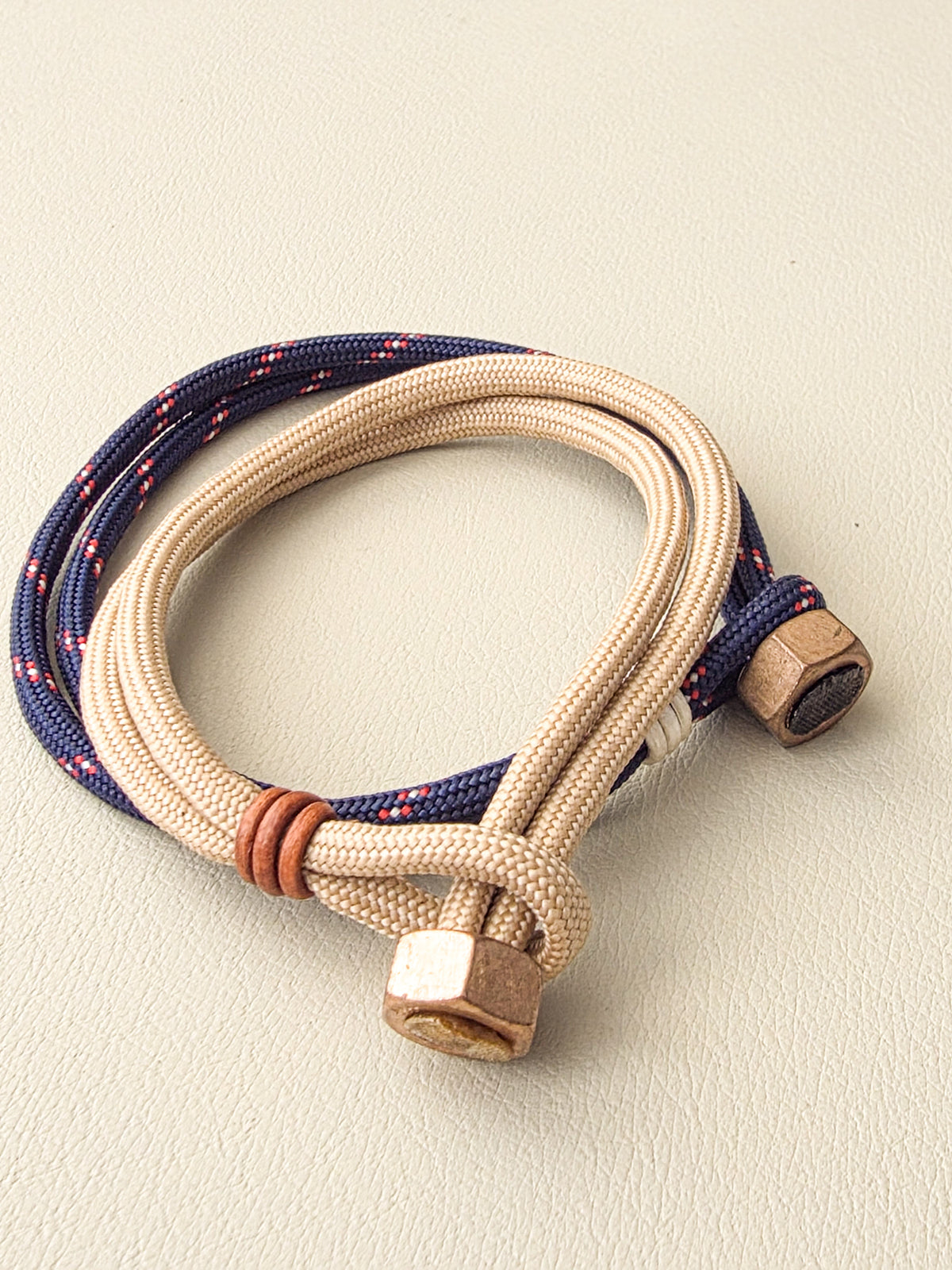 Paracord Duo Set | Navy + Sand