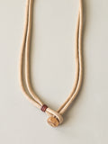 Silicon Bronze Tan Paracord Necklace