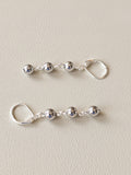 Silver-Filled Beaded Earrings