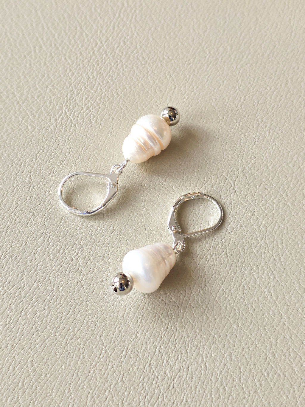 Baroque Freshwater Pearl Drop Earrings