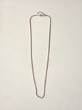 Stainless Steel Slim Cuban Chain Necklace