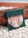 Gold Filled Amazonite Teardrop Earrings